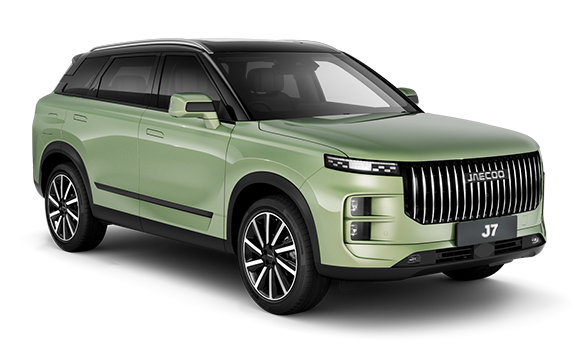 Зеленый с черной крышей